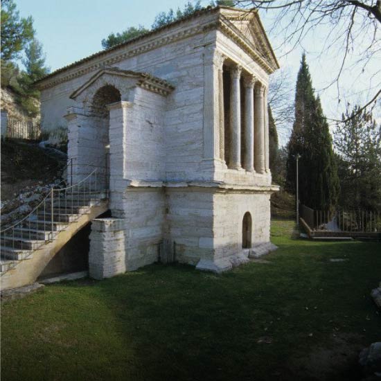 tempietto del clitumno campello sul clitumno longobardi in italia